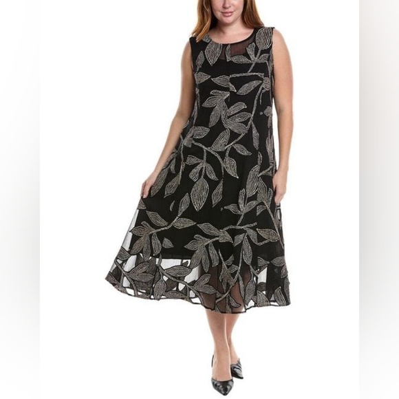 Marina Rinaldi - Black Donata Dress - Read for Sizing - Picture 7 of 14